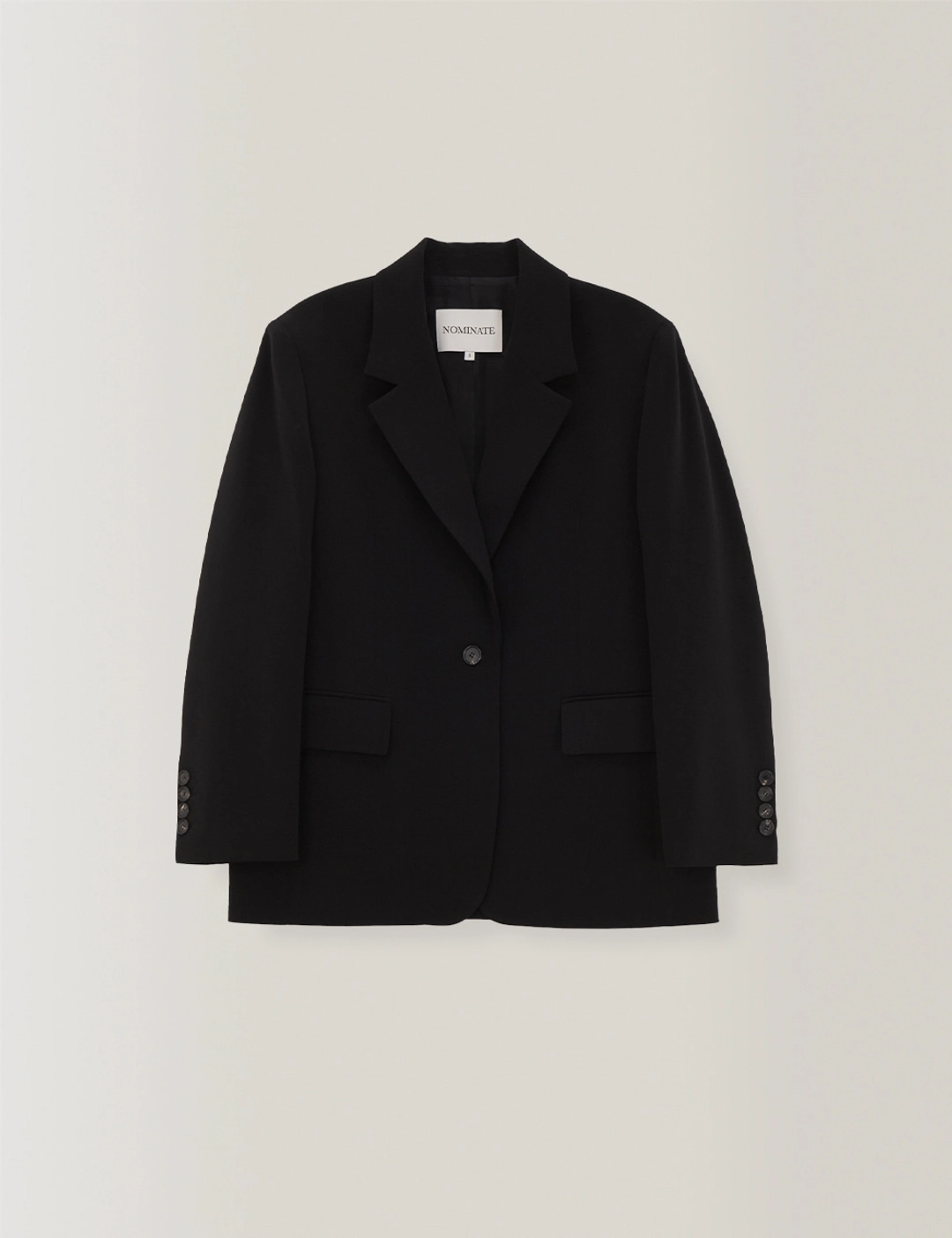 노미나떼 Louis Loosefit Jacket (Black) 상품 이미지 2