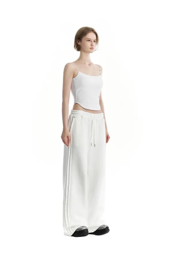 TMB Bra Cap Camisole [ White ]