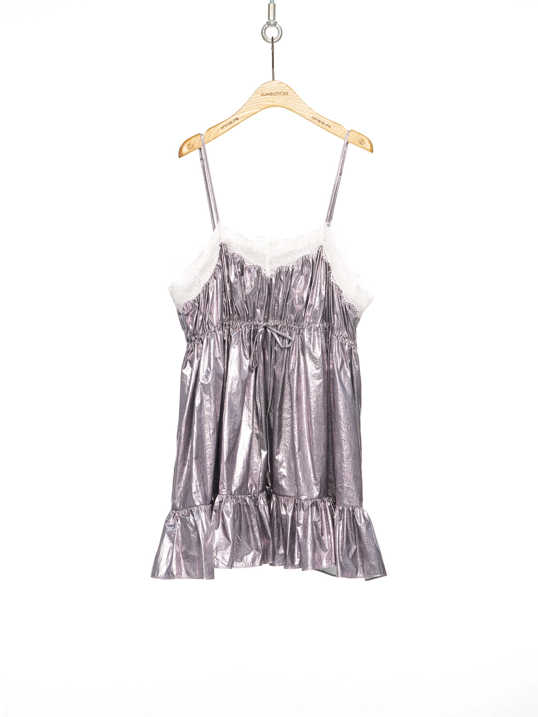 푸쉬버튼 PS26 SILVER CONVERTIBLE SLIP SKIRT 상품 이미지 1