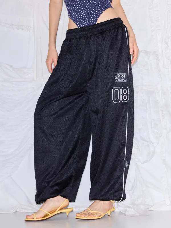 [5차] PATCH MESH PANTS - BLACK