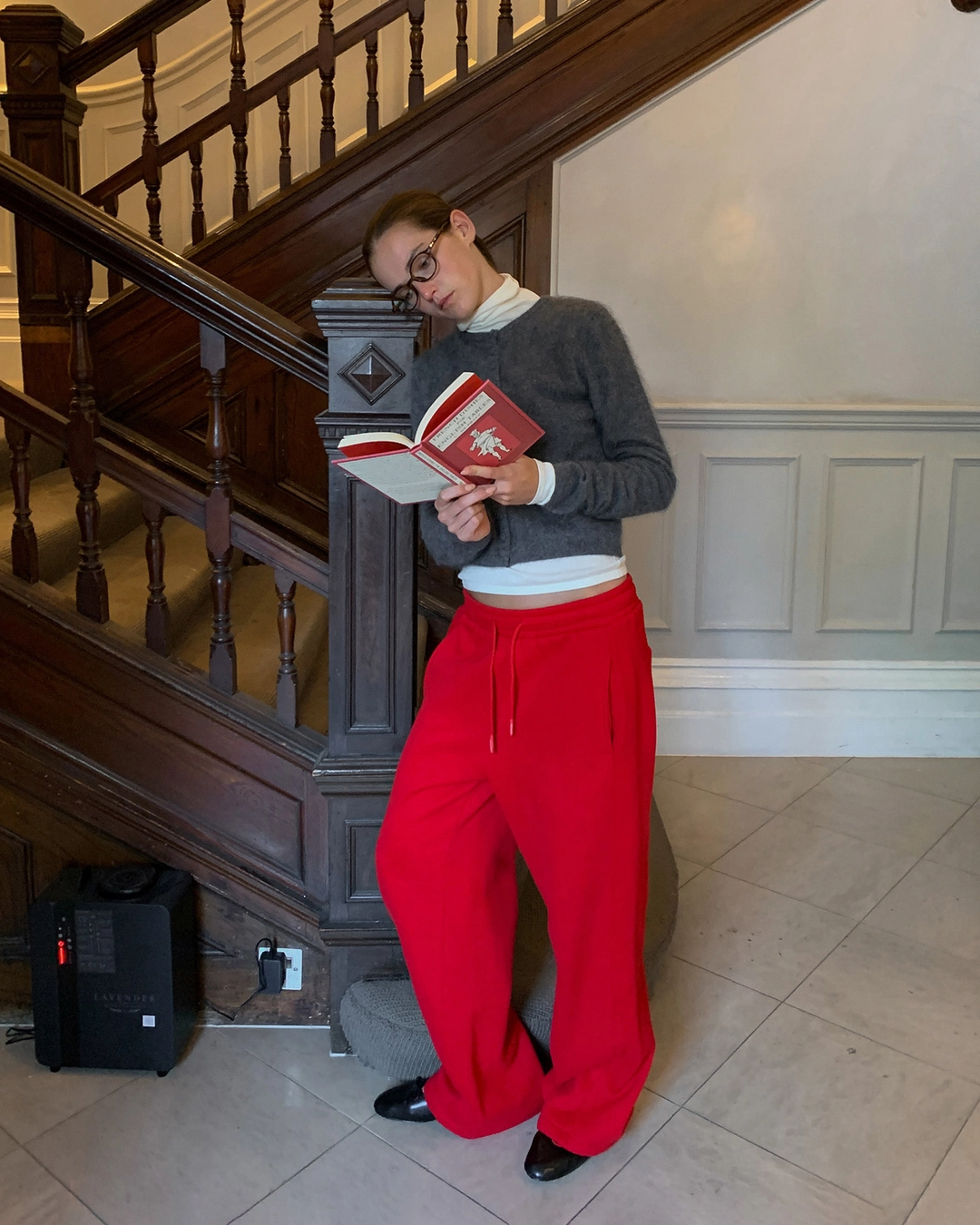 누아르나인 Cozy Pocket Pants [RED] 상품 이미지 2