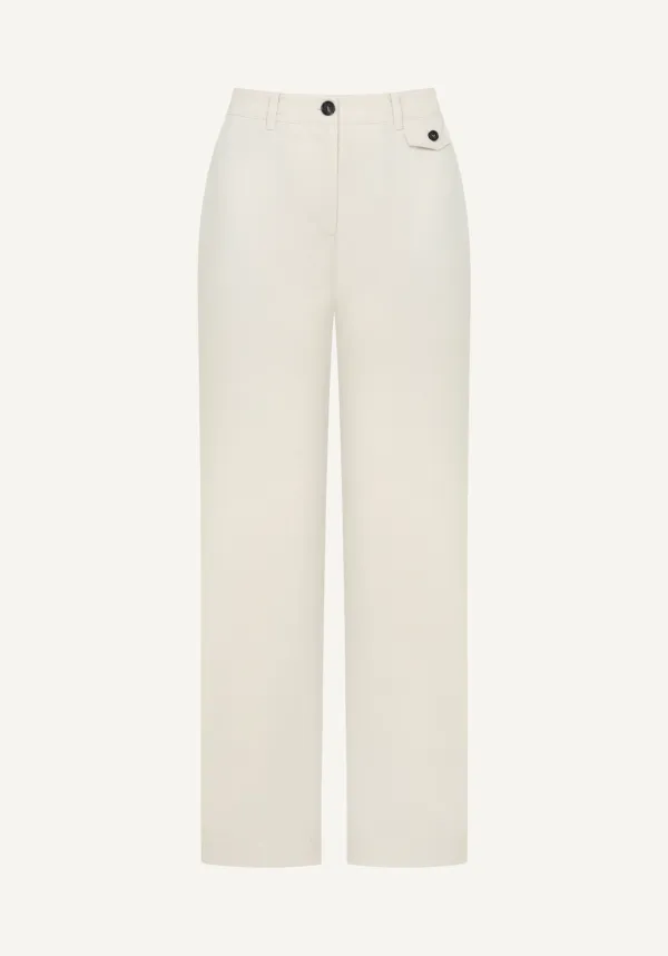 Pocket Cotton Pants