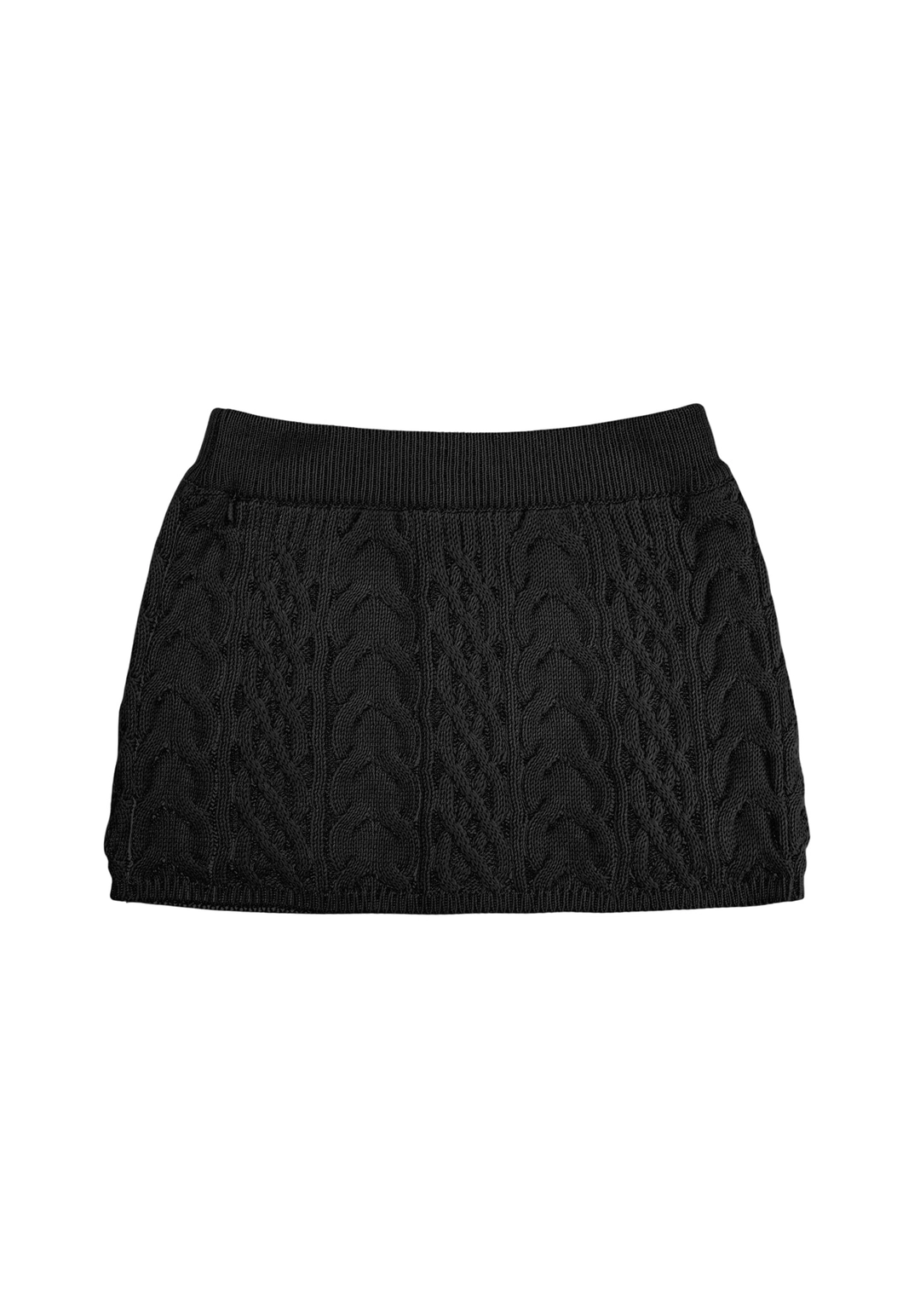 힐다 Dear Winter Knit Skirt [Black] 상품 이미지 3