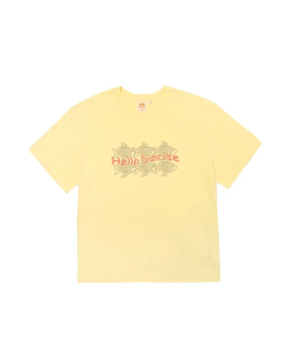 HS Six Fish Tee _Light Yellow