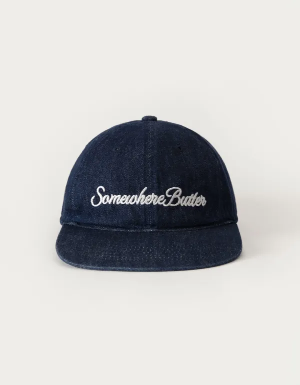 Bold Logo Ball Cap - Denim