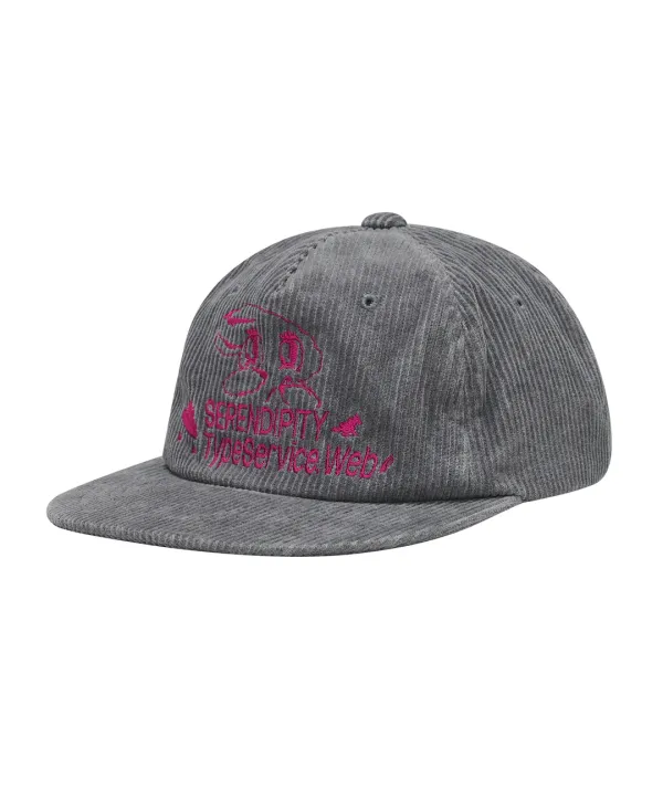 Peep Corduroy Cap [Charcoal]