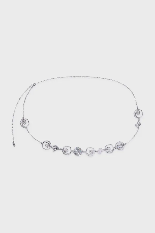 Spiral Piece Belt (Silver)