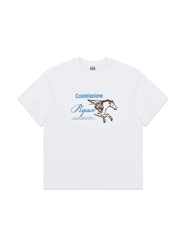 [NCT 해찬 착용] Pegasus Oversized Tee UNISEX White