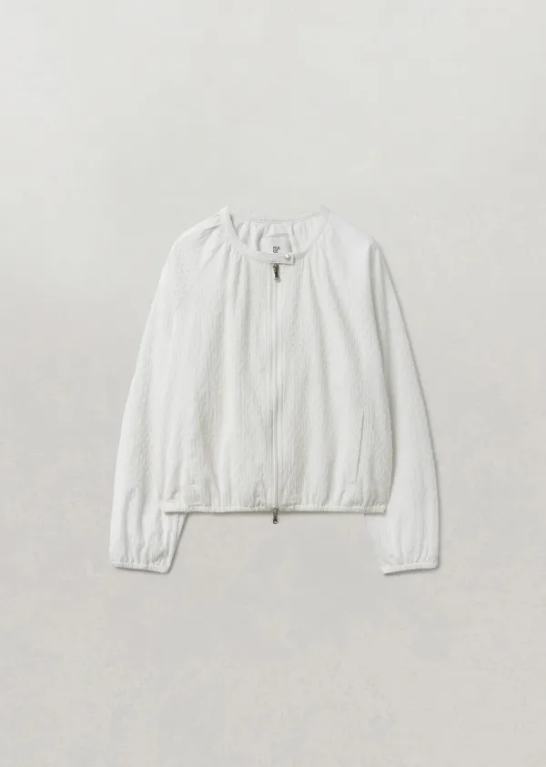 WAVE SHIRRING JUMPER (sand ivory)