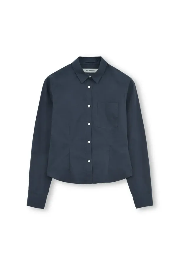 W Line Shirt, Dark Navy