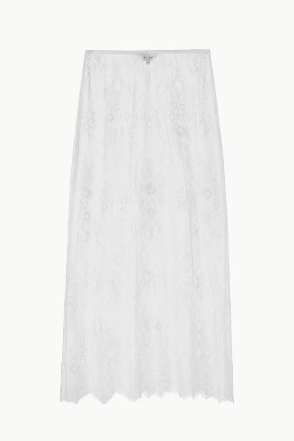 [1st Re-order] Layering Lace Skirt, White