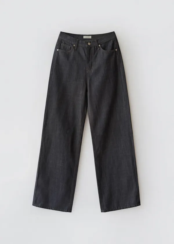 Potter straight denim (indigo)