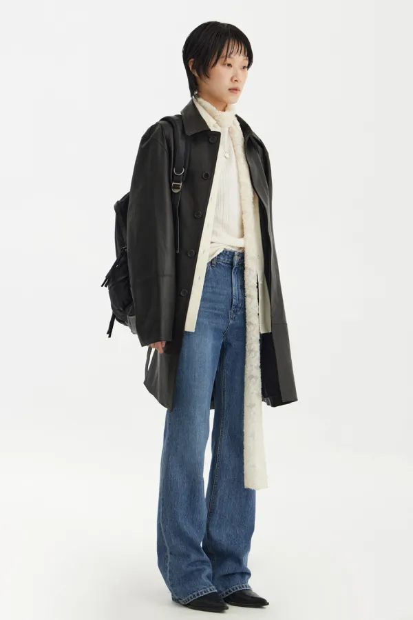Bootcut Denim Pants (Women)