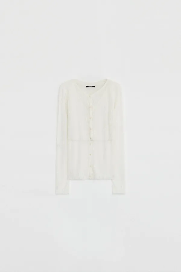 TWIN LAYER KNIT TOP
