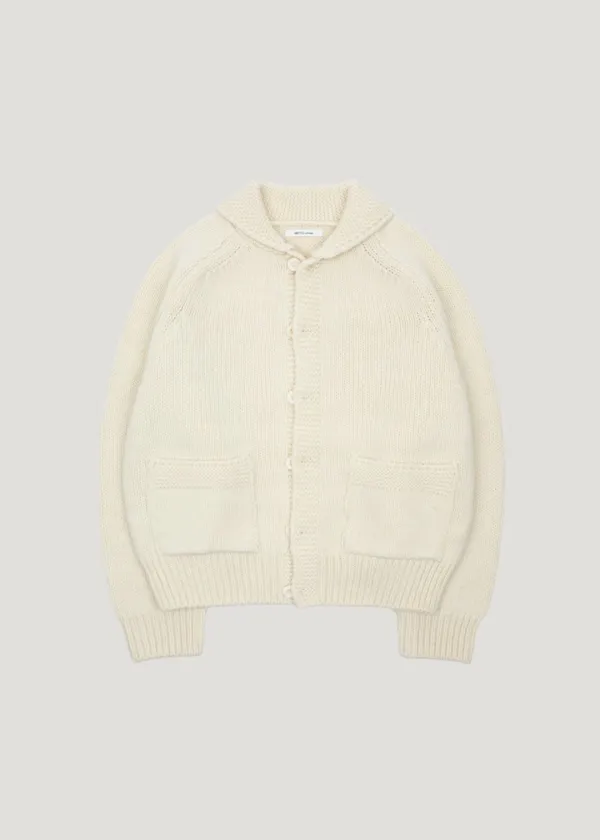 [4th] Cowichan Knit Cardigan_Cream
