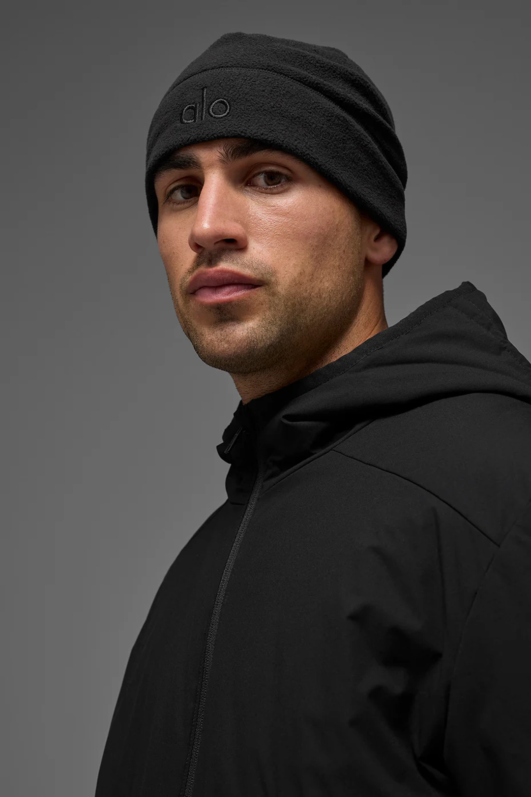 알로요가 Performance Fleece Beanie - Black/Black 상품 이미지 2