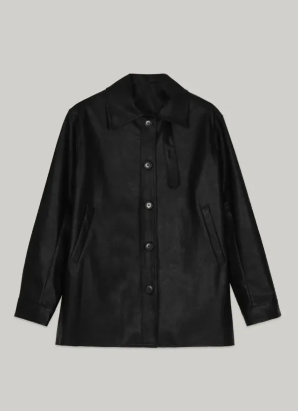 comos 1355 single leather jacket (black)