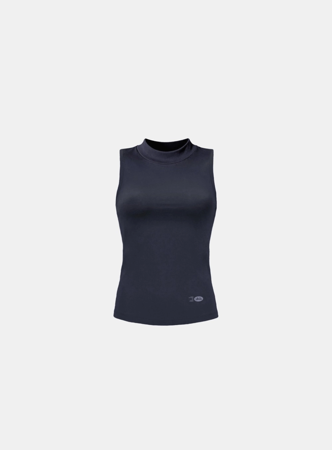 배드블러드 [w-tnk26-026] Everyday Mock-Neck Tank - Charcoal 상품 이미지 1
