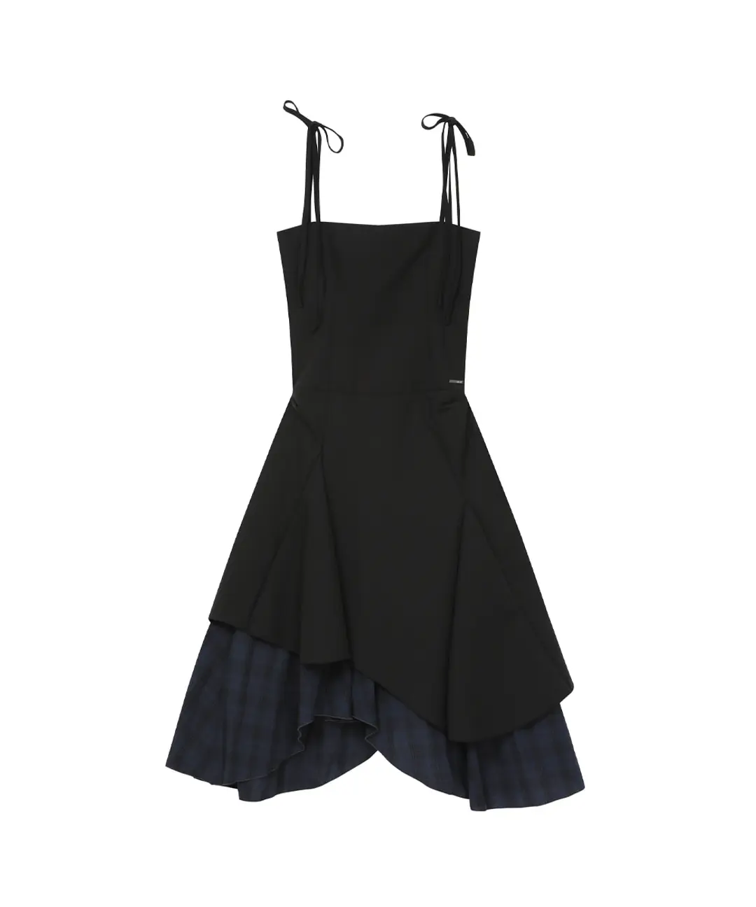 미세키서울 Unbalanced layered one piece BLACK 상품 이미지 3