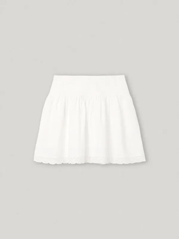 Clarinet Skirt White