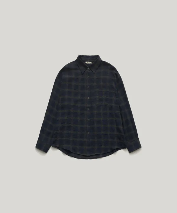 PVIL Tartan Check Shirt(Navy)