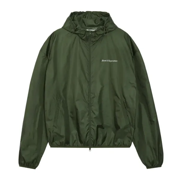 WINDBREAKER JACKET - KHAKI