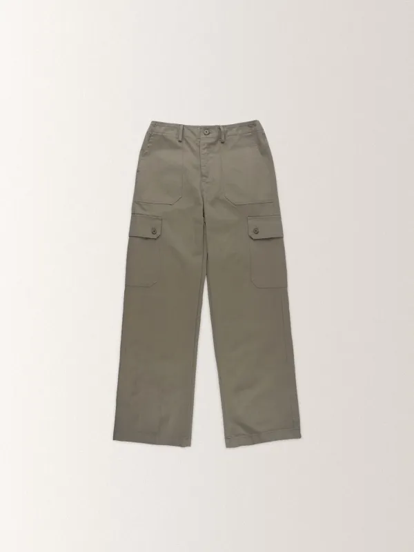 WASHED CARGO PANTS [ KHAKI ]