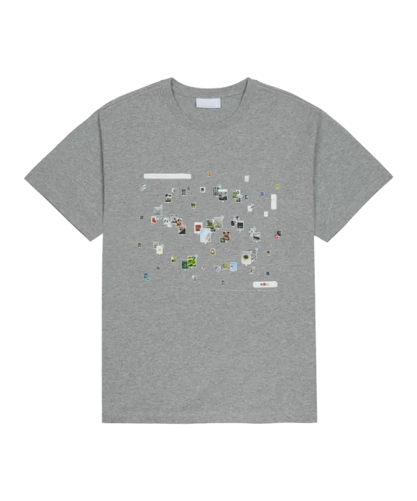 THROWBACK T-SHIRT [MELANGE GREY]