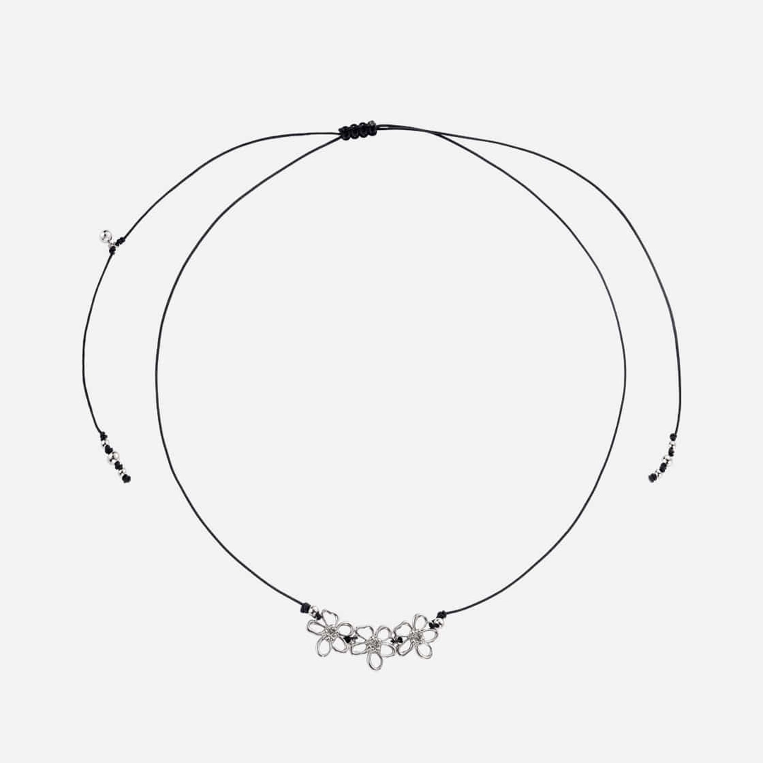 엔프프 nomad flora necklace-black 상품 이미지 2