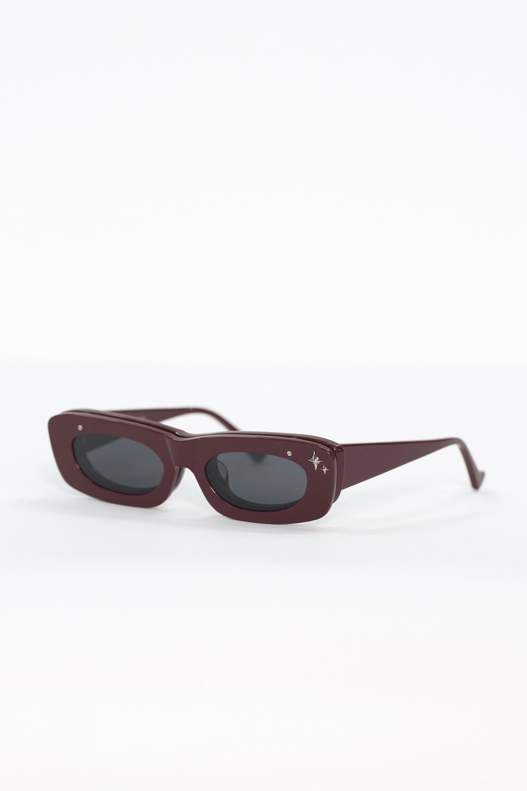 푸쉬버튼 SS25 WINE PB X GA FLIP UP SUNGLASSES (BLACK LENS) 상품 이미지 1