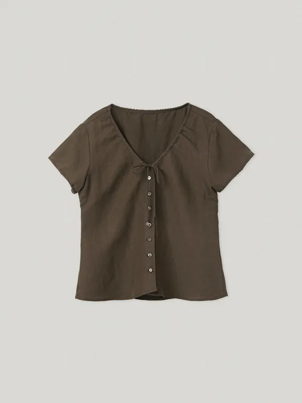 Joliment Blouse Brown