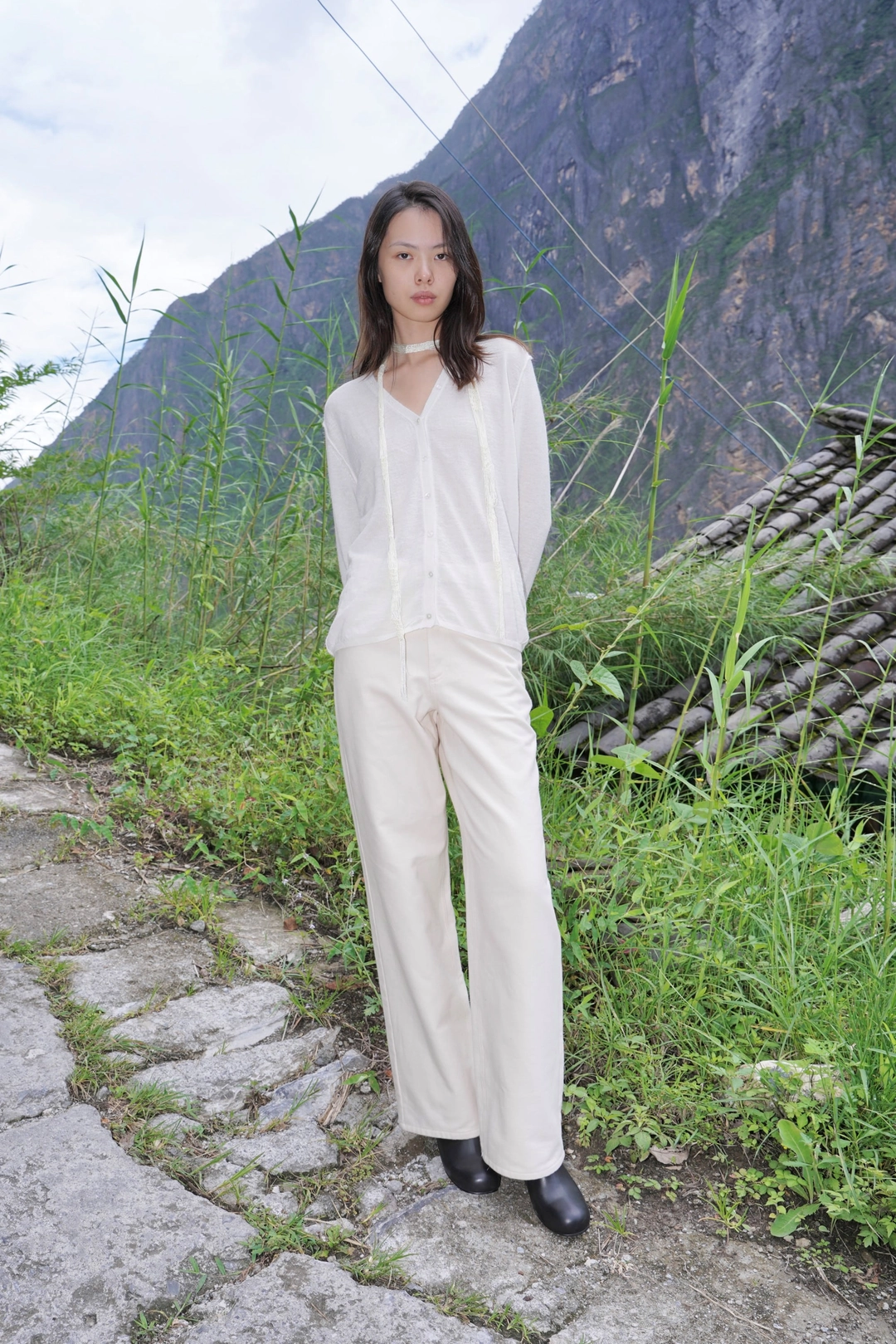 누아누 Smila Pants_Ivory 상품 이미지 3