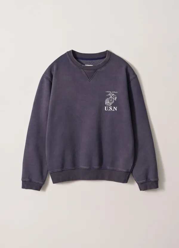 Usn SweatShirt (Vintage Blue)