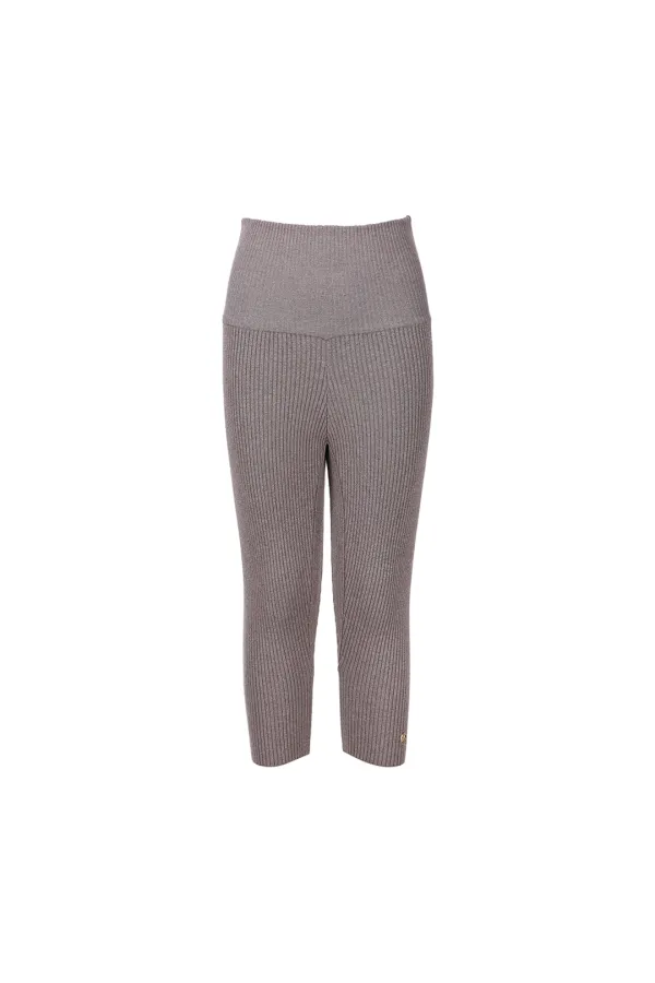 Knit Biker Shorts, Cocoa