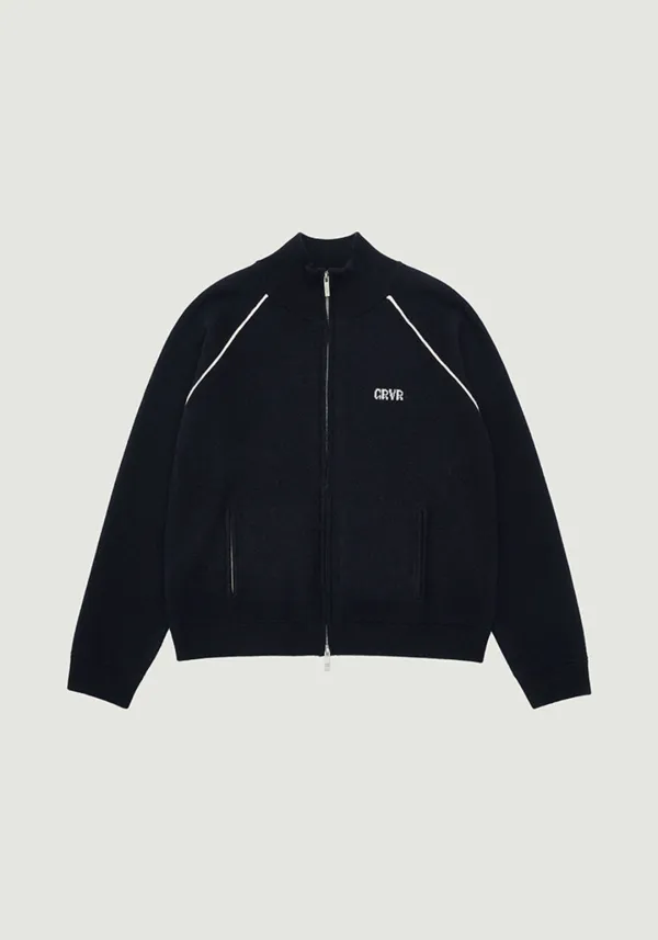 MAREN KNIT ZIP-UP