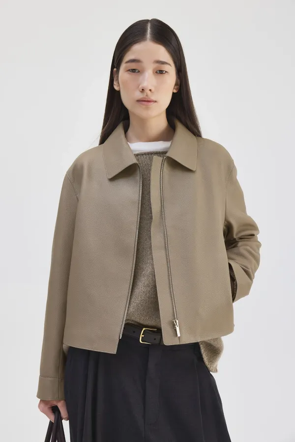 Nael goat leather collar JK