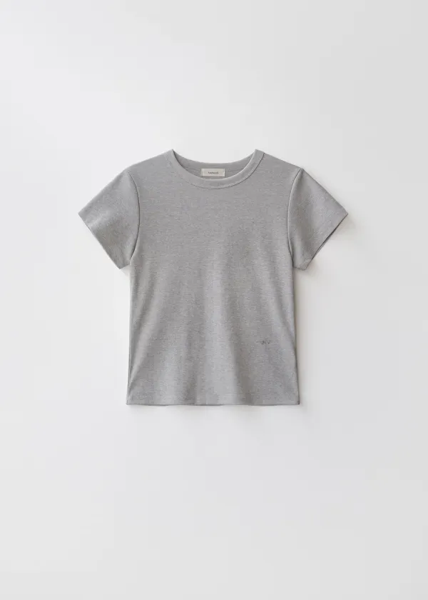 Bessette half tee (melange gray)