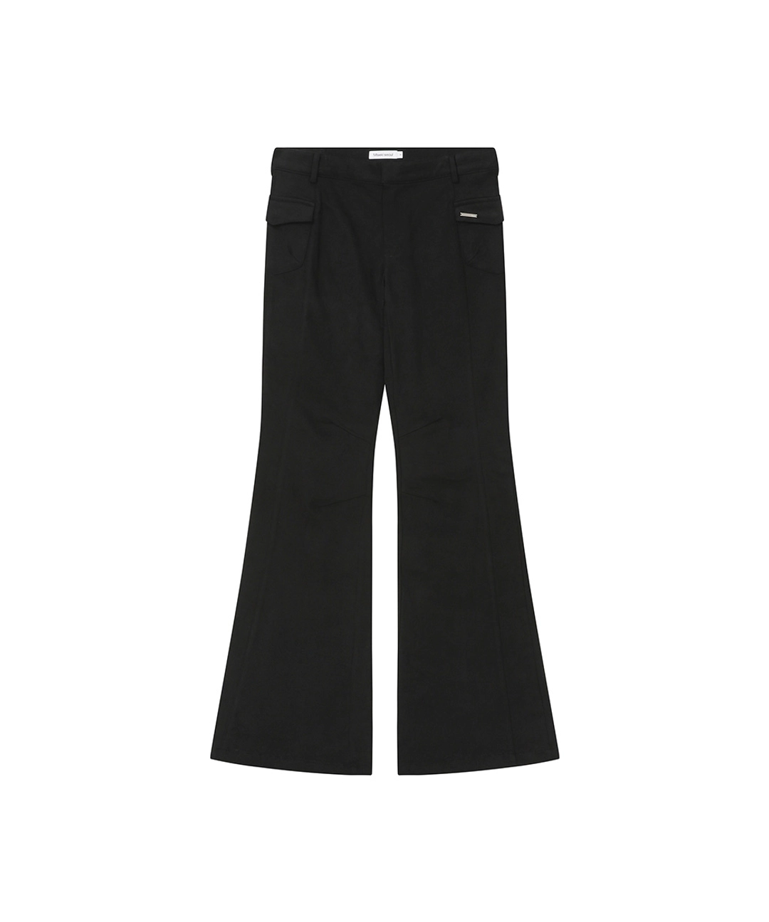 미세키서울 Side pocket bootscut pants BLACK 상품 이미지 2
