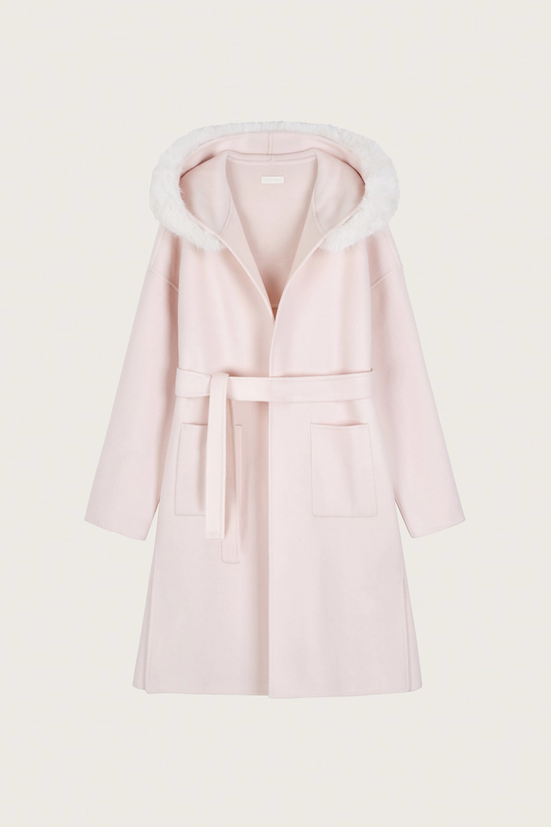 클리시어 Lilac merino wool coat, Soft pink 상품 이미지 1