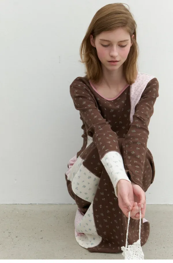 Quilt Tee Brown (2nd)