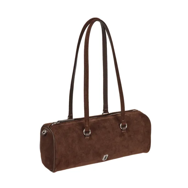 Perfec Pillow Suede Shoulder M (퍼펙 필로우 스웨이드 숄더 미듐) Choco Brown