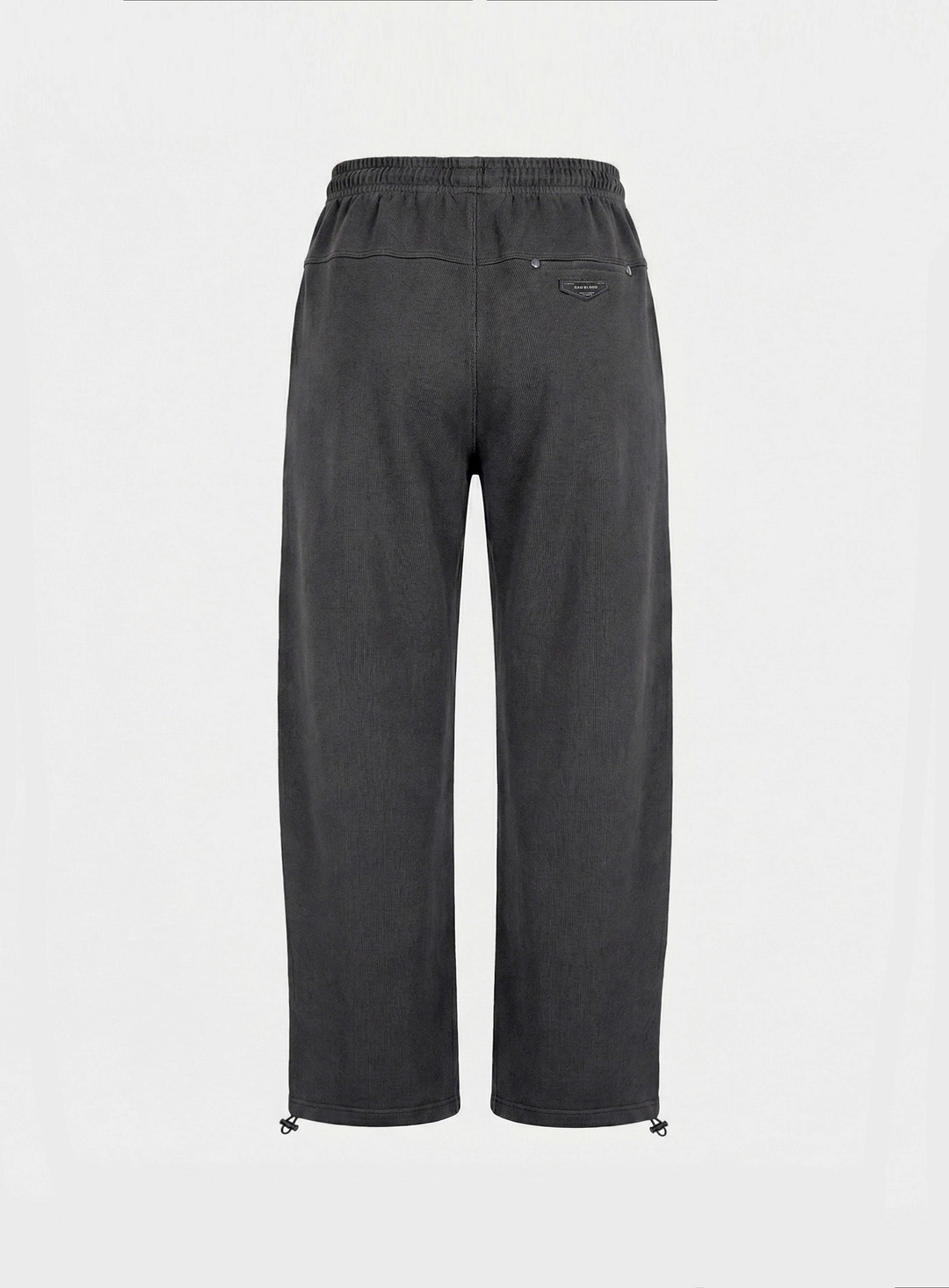 배드블러드 [w-pts26-023] BS Soft Terry Baggy Joggers - Charcoal 상품 이미지 2