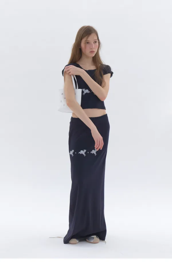 Lambie Skirt Navy (3rd)