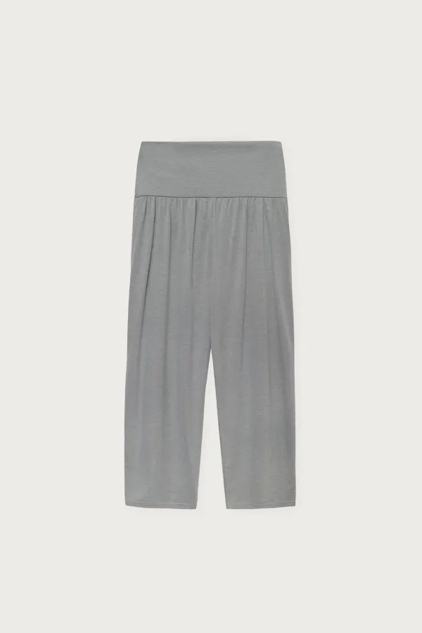 SHIRRING PANTS MOON