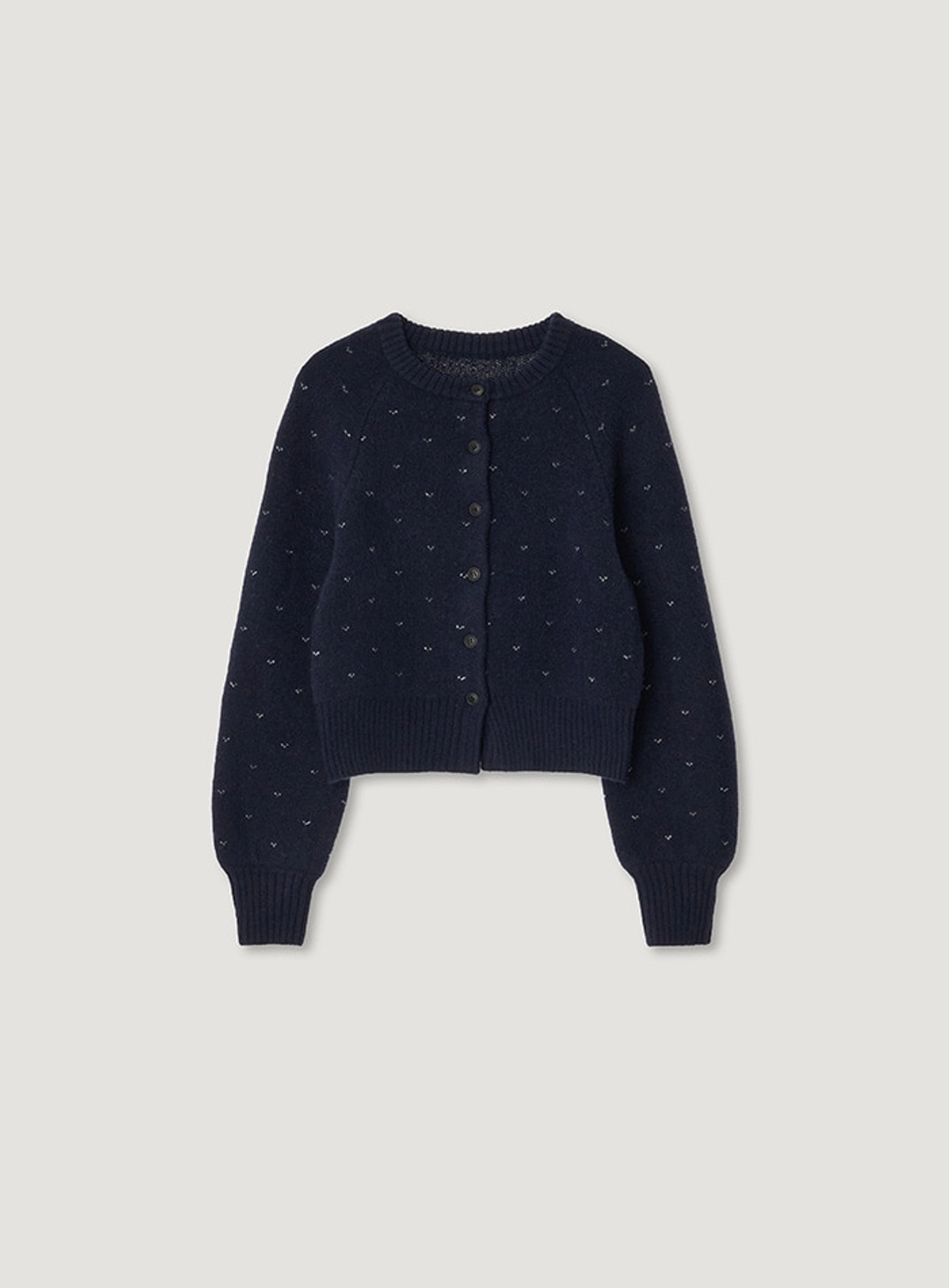 망고매니플리즈 DANI WOOL CARDIGAN_NAVY 상품 이미지 1