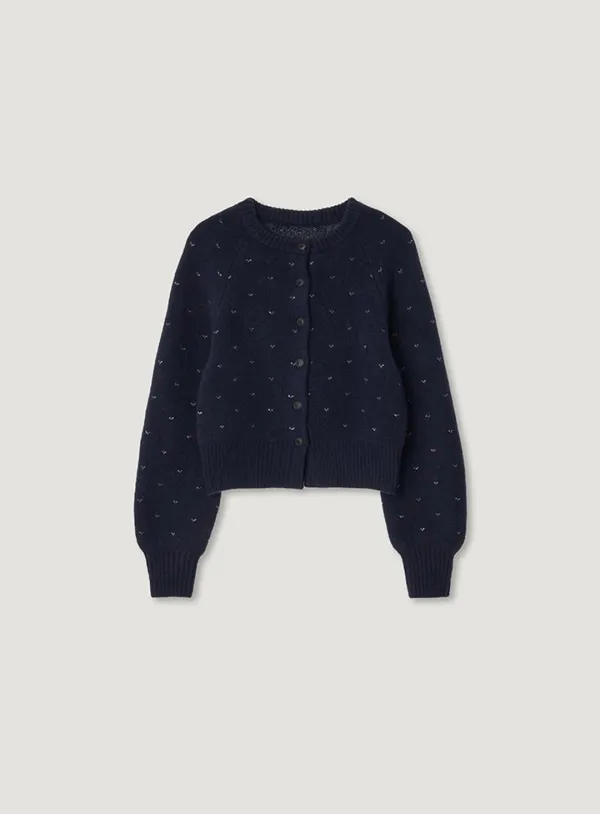 DANI WOOL CARDIGAN_NAVY