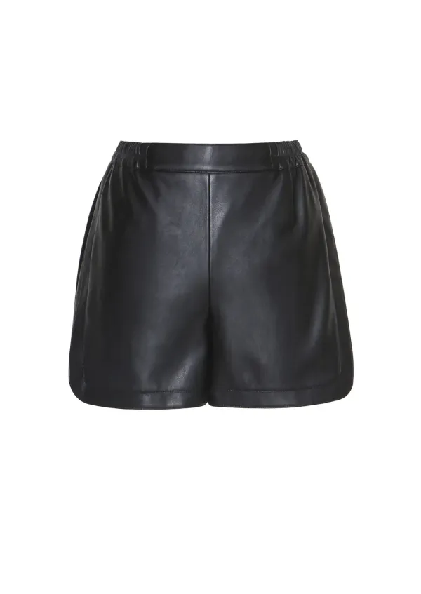 BORA VEGAN LEATHER SHORTS