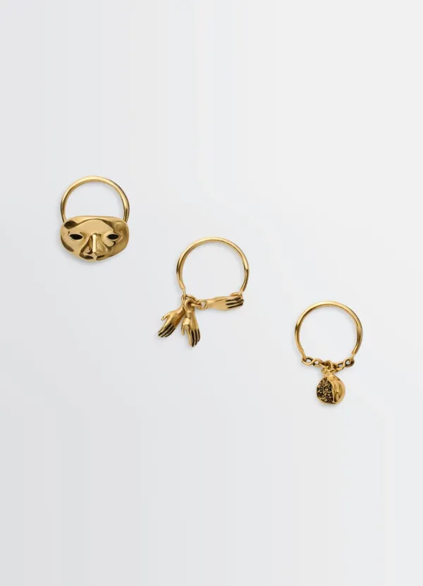 ESTAMPE TRIO RINGS