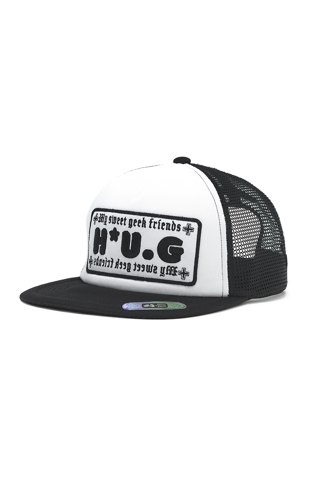 허그유어스킨 HUG sweet trucker cap (Black) 상품 이미지 1