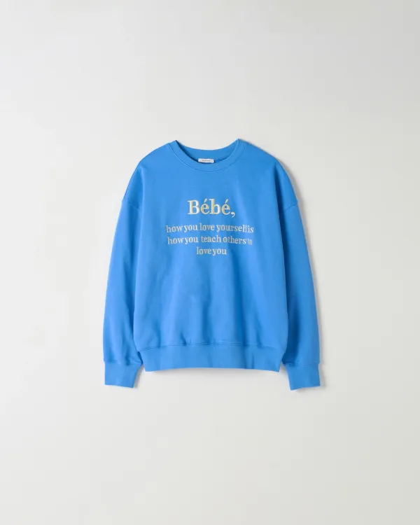 Bébé Soft Sweatshirt [BLUE] - 누아르나인